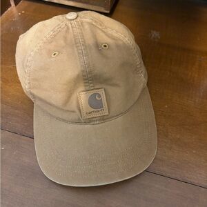 Carhartt Men's Classic Brown Hat Velcro adjustable Back